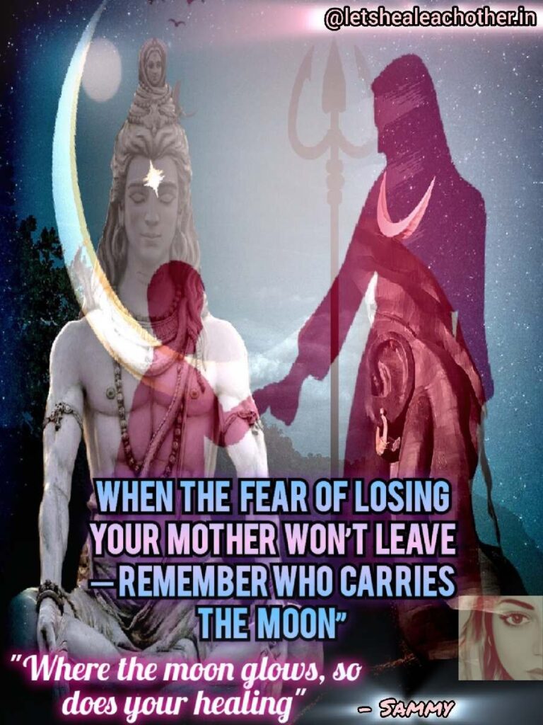 THE MOTHER,THE MOON, AND SHIVA: A SACRED TRIO OF STRENGTH AND SHIELDING